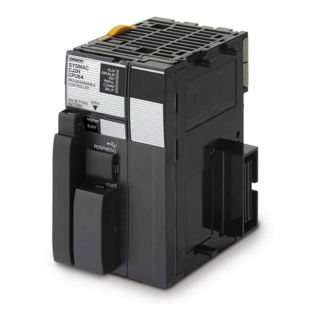 CJ2H-CPU65 PLC CPU-100K程序步骤，32K数据存储器，4个EM组，扩展功能